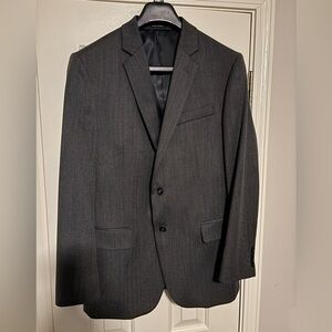 Stafford Charcoal Sport Coat - 42R - Like New